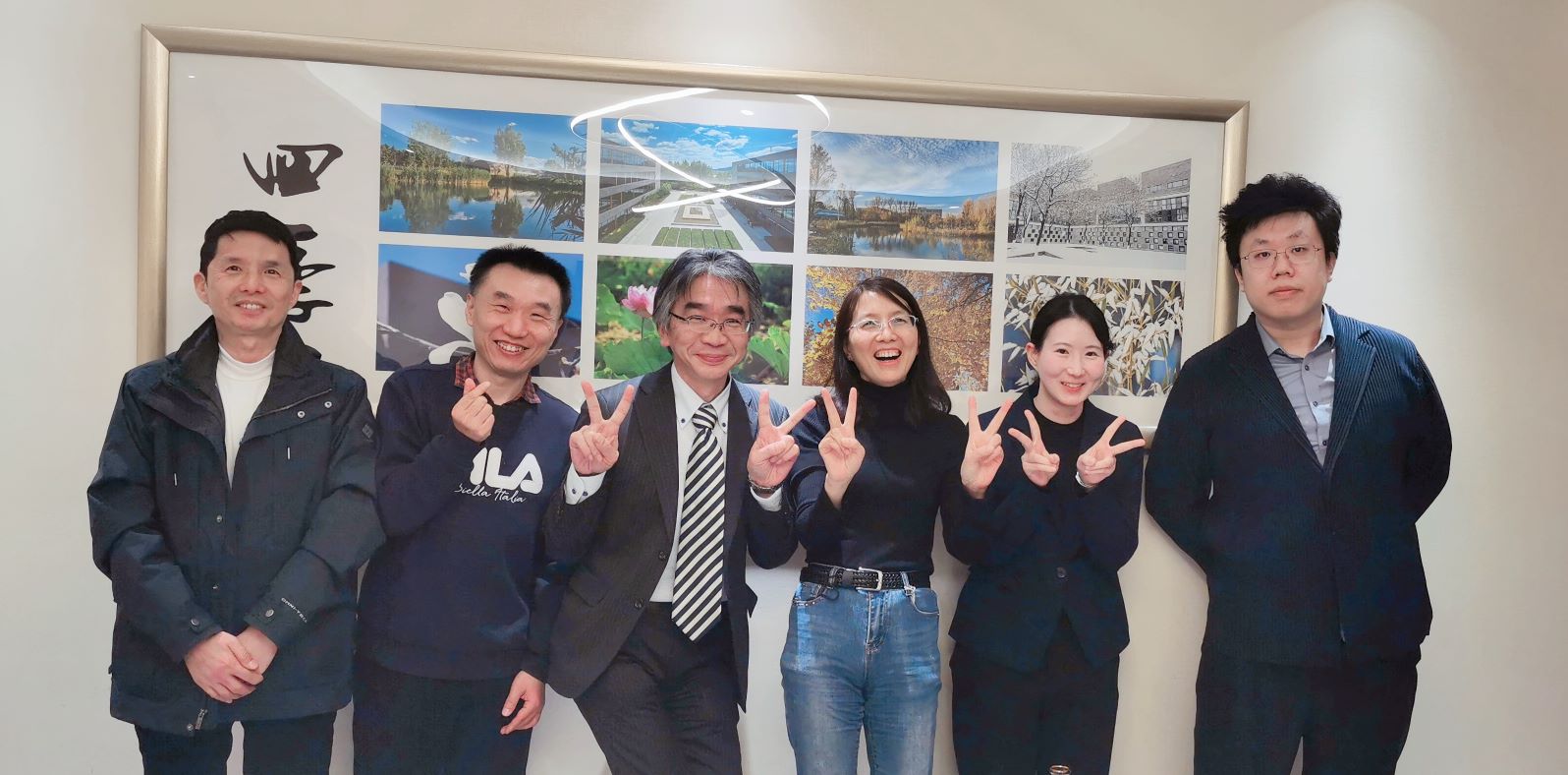 A visit of international lawers on December 1, 2023